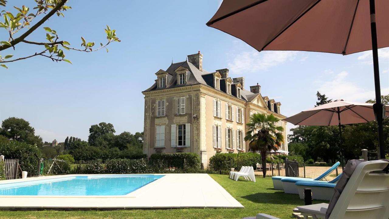 Chateau La Mothaye - Self Catering Apartments With Pool In The Loire Valley Les Bois-d'Anjou Екстериор снимка