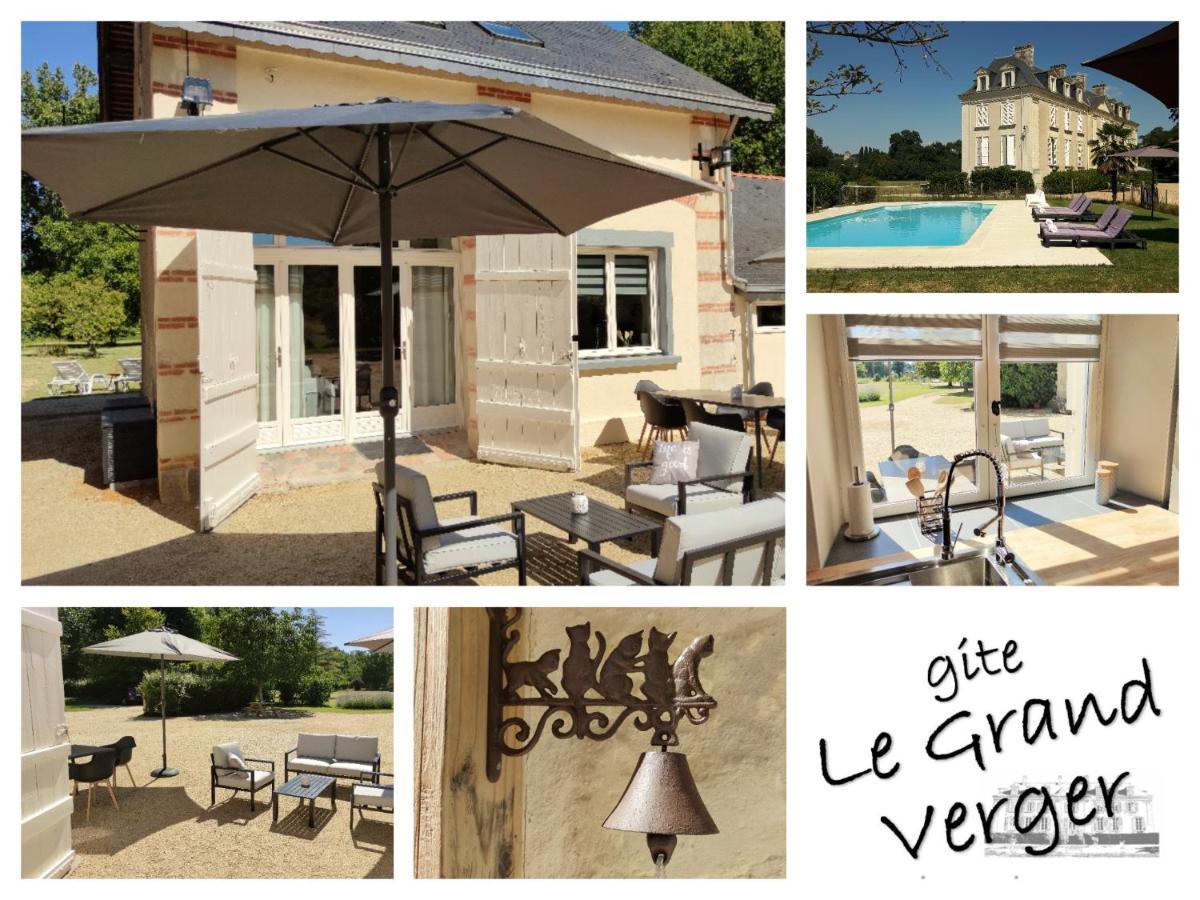 Chateau La Mothaye - Self Catering Apartments With Pool In The Loire Valley Les Bois-d'Anjou Екстериор снимка